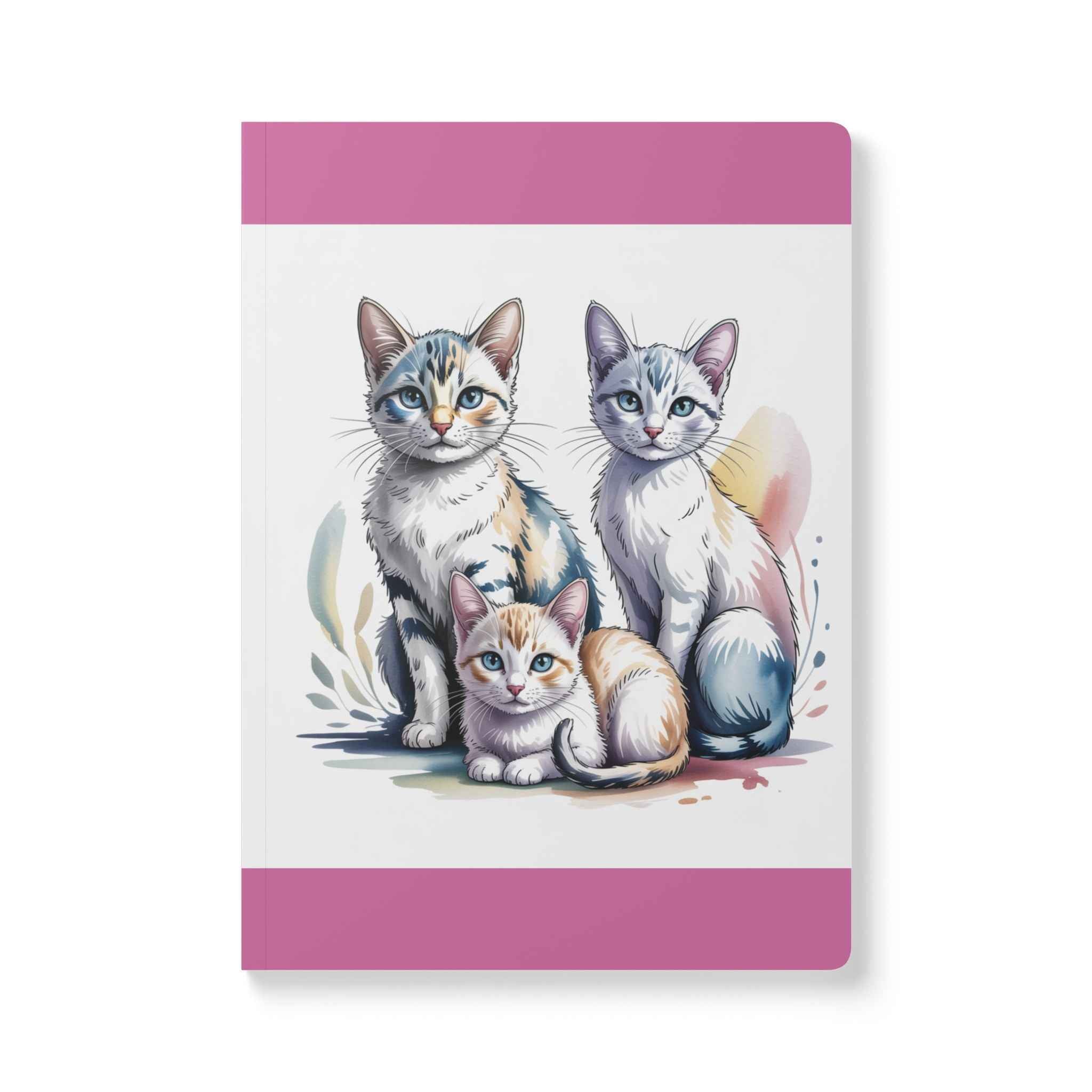 Whimsical Cat Lover's Softcover Journal